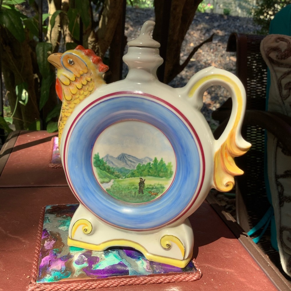 Vintage Hand-Painted Collectible Tea Pot